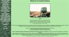 Desktop Screenshot of irelandindiana.com